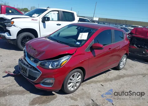 2022 Chevrolet Spark Fwd 1Lt Automatic from USA, damaged, VIN KL8CD6SA2NC012868